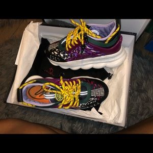 Versace chain sneakers